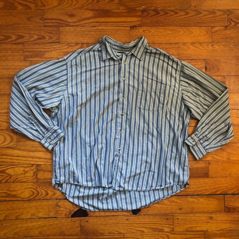 Striped Dockers Button Down Shirt